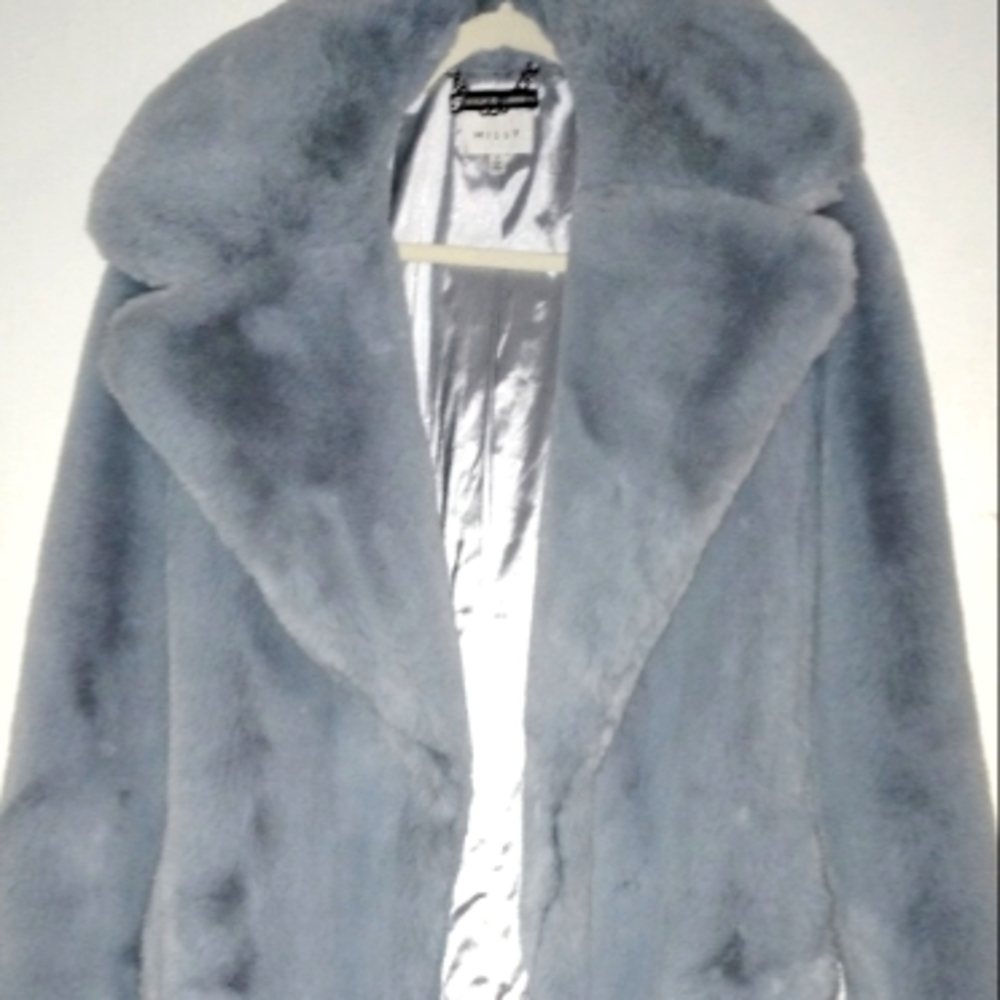 Milly by BergdorfGoodman size S faux coat